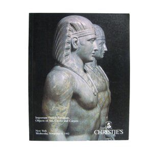 Christie's Auction Catalog PPB 1992 French Furniture Art Clocks Carpet 7534